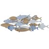 Mauro Ferretti panou de perete pește mare 91x3x33.5 cm multicolor