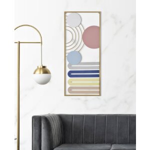 Mauro Ferretti Wandpaneel Buntes 37,5x2x84 cm mehrfarbig