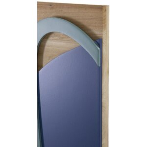 Mauro Ferretti panou de perete culoare lemn 80x2.5x50 cm multicolor