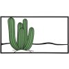 Mauro Ferretti panou de perete cactus 60x1.3x33 cm verde negru
