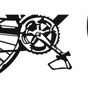 Mauro Ferretti Wandpaneel Fahrrad Set 3-tlg. je 40x1,3x60...