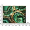 Mauro Ferretti perete mural Smeraldy 82x4x62 cm verde auriu