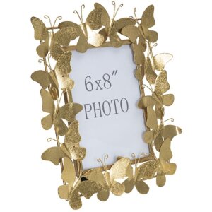 Mauro Ferretti Bilderrahmen Butterfly Glam 15x20 cm gold