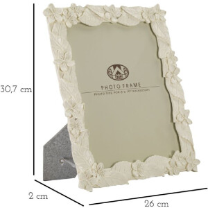 Mauro Ferretti tablou cadru foaie 20x25 cm crem