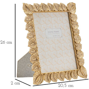 Mauro Ferretti ramă foto Anthurium 15x20 cm aur