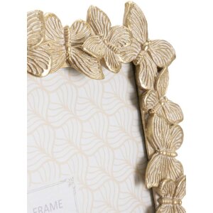 Mauro Ferretti Bilderrahmen Farfalle 20x25 cm gold