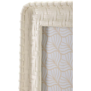 Mauro Ferretti ramă foto stil bambus 26x2x31 cm crem