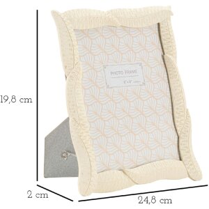 Mauro Ferretti Bilderrahmen Snake 15x20 cm creme