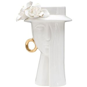 Mauro Ferretti Vase Frau Elegant 15x13,3x23,5 cm...