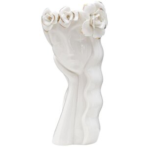 Mauro Ferretti Vase Frau Niedlich 14,8x13x29 cm...