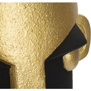 Mauro Ferretti Vase Tribal30x23,5x40 cm  schwarz gold