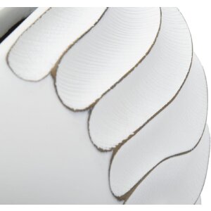 Mauro Ferretti Vază Lines 34x11.5x24.5 cm alb spălat