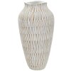 Mauro Ferretti Vase Stiky Ø 22x44 cm gold weiß