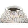 Mauro Ferretti Vase Stiky Ø 22x44 cm gold weiß