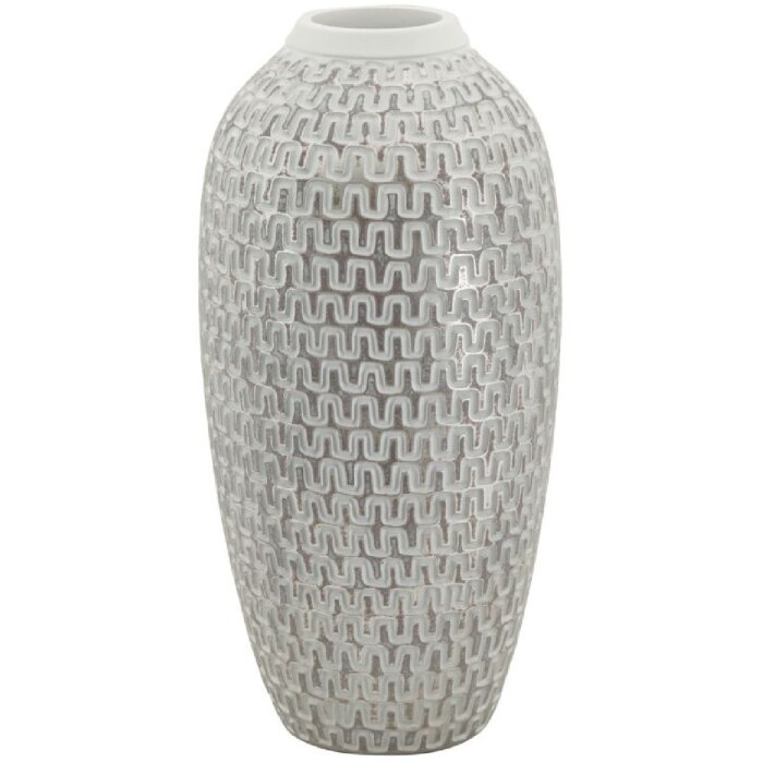 Mauro Ferretti Vază Wave Ø 21x43 cm aur alb