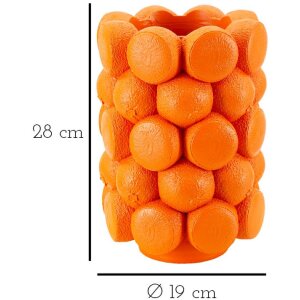 Mauro Ferretti Vază portocalie Ø 19x28 cm