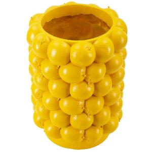 Mauro Ferretti vază lămâi Ø 21x28 cm galben