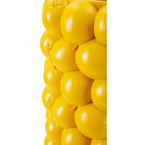 Mauro Ferretti vază lămâi Ø 21x28 cm galben