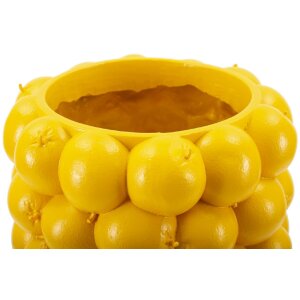 Mauro Ferretti vază lămâi Ø 21x28 cm galben