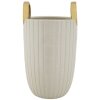 Mauro Ferretti Vase Einkaufen Ø 18x25 cm weiß gold