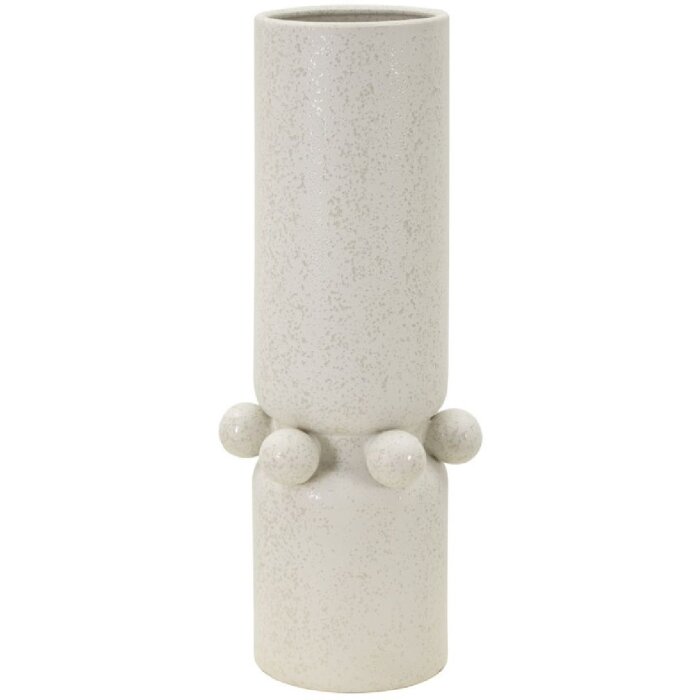 Vaza Mauro Ferretti bule Ø 15.5x41 cm crem