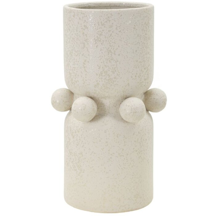 Vaza Mauro Ferretti bule Ø 16x28 cm crem