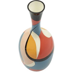 Mauro Ferretti Vase Rubik Ø25x66 cm mehrfarbig