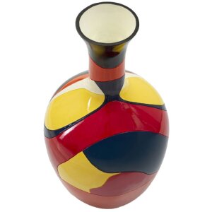 Mauro Ferretti Vase Rubik Ø29x59 cm mehrfarbig