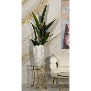 Mauro Ferretti Vază Gardy Ø 29x48 cm var alb