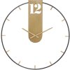Mauro Ferretti ceas de perete Goldy Ø60x4.5 cm aur negru