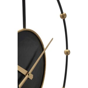 Mauro Ferretti ceas de perete perla Ø61x4.5 cm aur negru