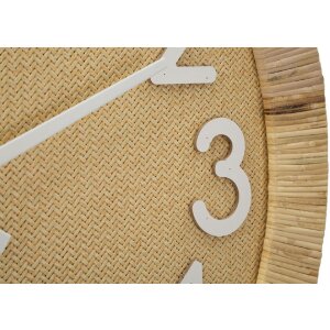 Mauro Ferretti ceas de perete Boho Plus Ø 60x4.5 cm alb natural colorat