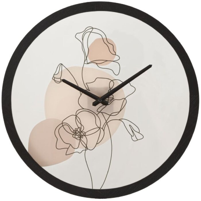 Mauro Ferretti ceas de perete floare Ø 40x3.5 cm multicolor cu design floral