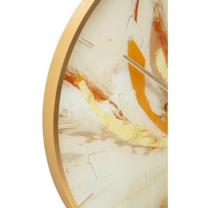 Mauro Ferretti ceas de perete din sticlă Toply Ø 60x5 cm multicolor