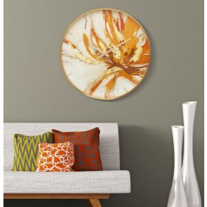 Mauro Ferretti ceas de perete din sticlă Toply Ø 60x5 cm multicolor