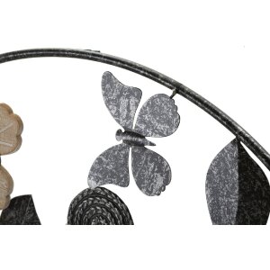 Mauro Ferretti ceas de perete Divaker Ø 67x5.5 cm maro negru