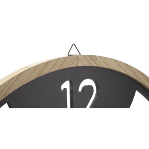 Mauro Ferretti Wanduhr Klammern Ø 60x2,5 cm...