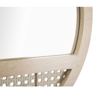 Mauro Ferretti oglindă de perete Fuji Ø 50x5 cm natural