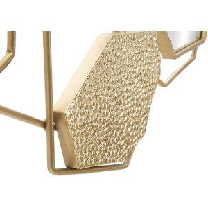 Mauro Ferretti Wandspiegel Stein 91x4x52 cm gold