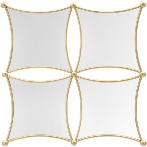 Mauro Ferretti Wandspiegel Jalo 68x3,5x68 cm gold