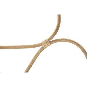 Mauro Ferretti oglindă de perete Almeria Ø 65.5x3 cm maro