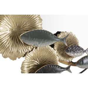 Mauro Ferretti oglindă de perete pește 88.9x7.6x65.4 cm multicolor