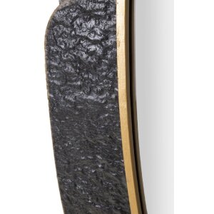 Mauro Ferretti oglindă de perete Art 55.9x5.7x90.8 cm gri auriu