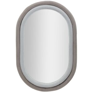 Mauro Ferretti Wandspiegel Antonius 60x4x90 cm grau