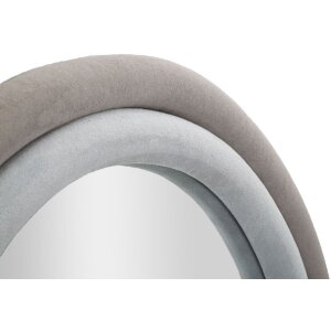 Mauro Ferretti oglindă de perete Antonius 60x4x90 cm gri