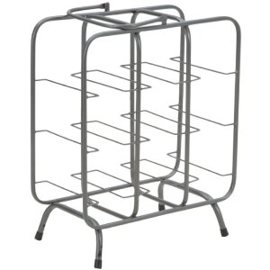 Mauro Ferretti Flaschenregal Quadratisch 9 Plätze...