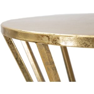 Mauro Ferretti masă laterală Stick Glam Ø 38x100 cm aur