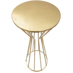 Mauro Ferretti masă laterală Stick Glam Ø 38x100 cm aur