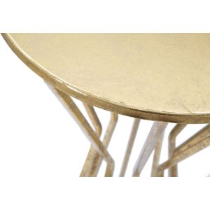 Mauro Ferretti masă laterală Stick Glam Ø 38x100 cm aur