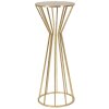 Mauro Ferretti masă laterală Stick Glam Ø 38x100 cm aur